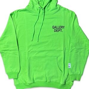 Gallery Dept Green Hoodie